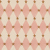 Carrie Neely Star And Harlequin Made To Measure Curtains Blush Pink