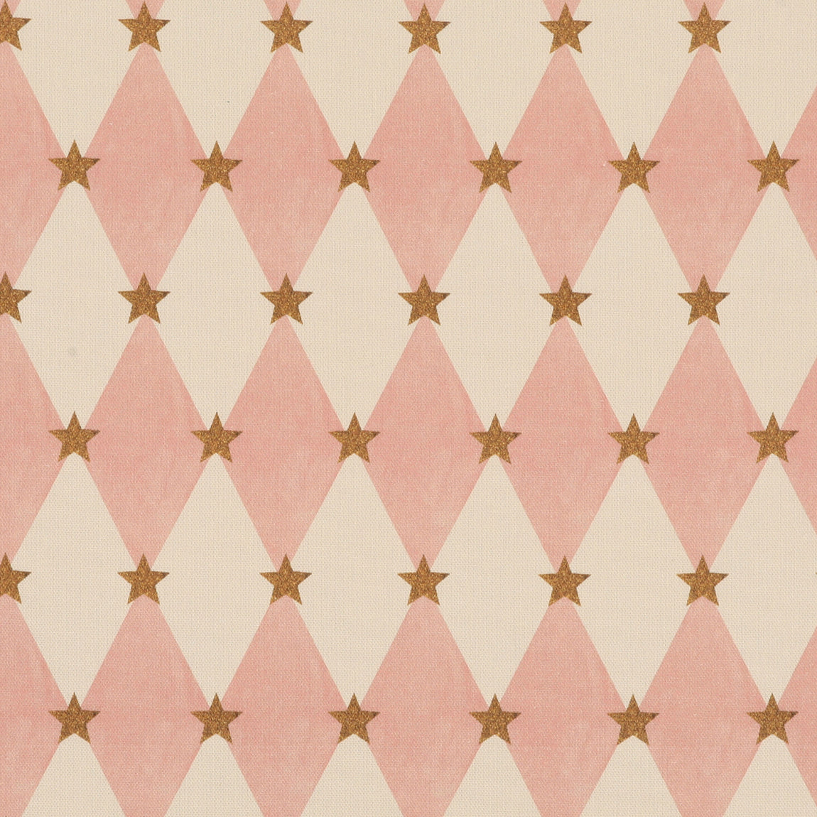 Carrie Neely Star And Harlequin Made To Measure Curtains Blush Pink
