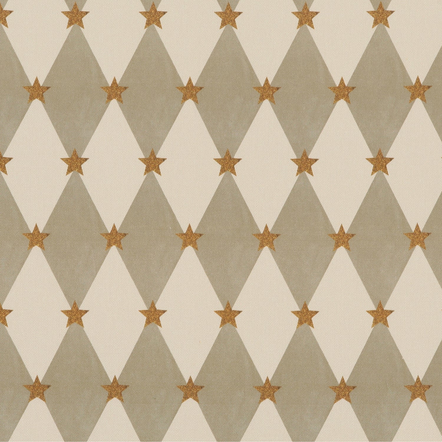 Carrie Neely Star And Harlequin Fabric Biscuit
