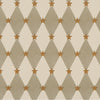 Carrie Neely Star And Harlequin Fabric Biscuit