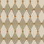 Carrie Neely Star And Harlequin Made To Measure Curtains Biscuit Sample Image
