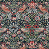 William Morris Strawberry Thief Made to Measure Roman Blind Blue