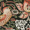 William Morris Strawberry Thief Made to Measure Roman Blind Green