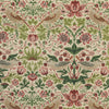 William Morris Strawberry Thief Printed Cotton Fabric Rose