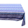 Stripe Zip Water Resistant Outdoor Tablecloth 152cm x 213cm Blue