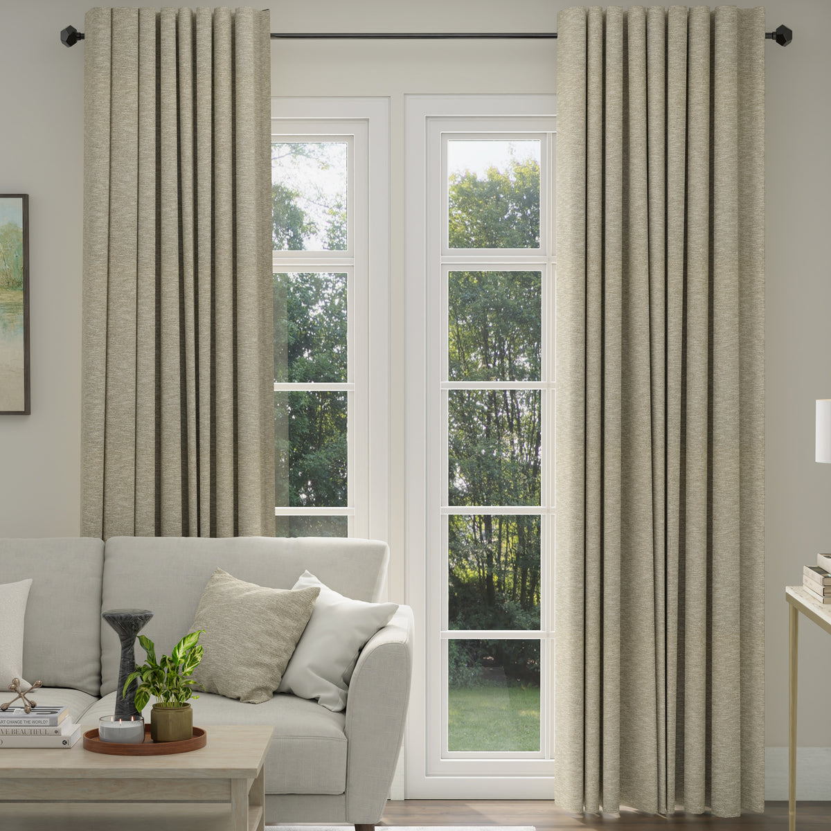 ANTE DECOR Athena Made To Measure Roman Blind Latte