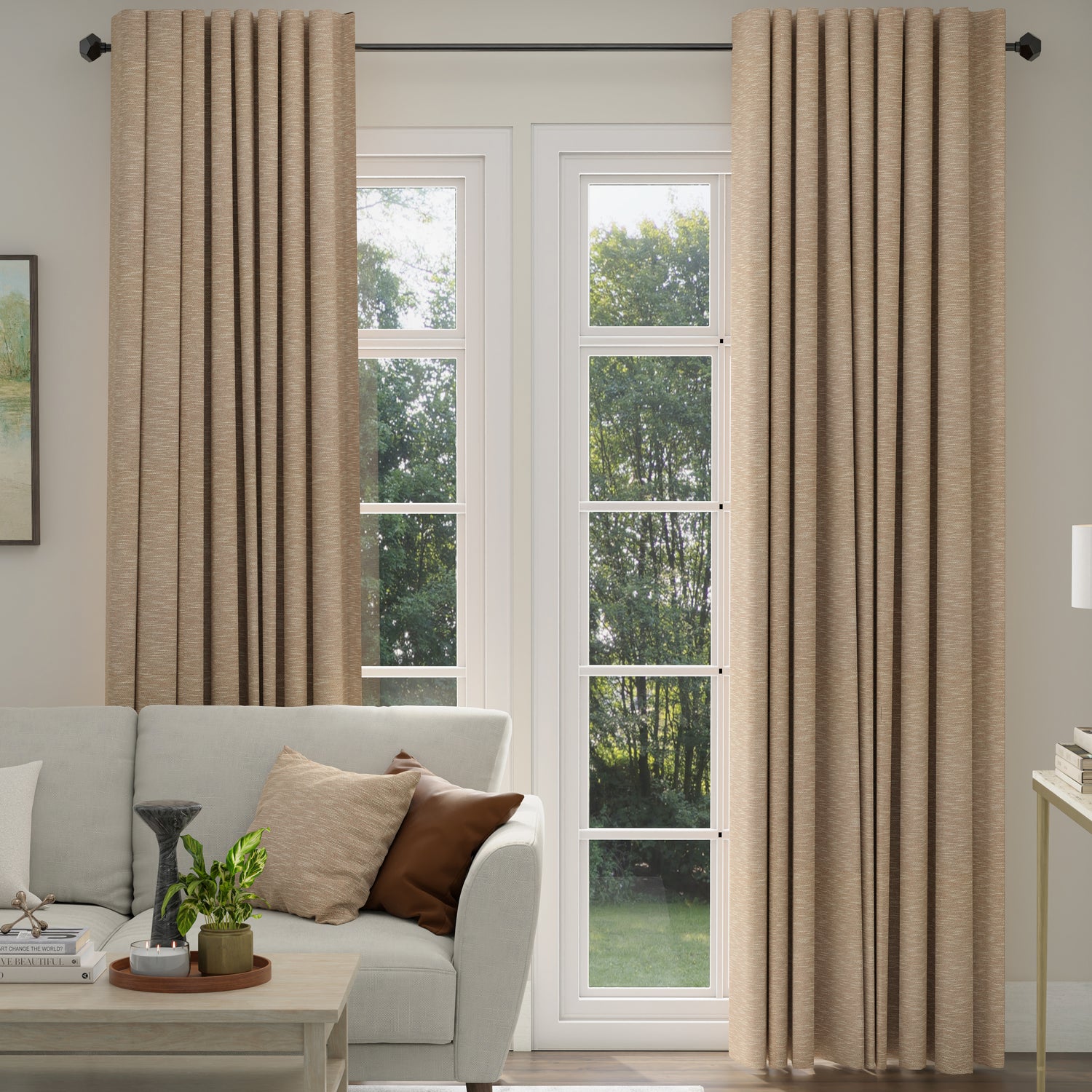 ANTE DECOR Athena Made To Measure Roman Blind Sienna