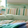 Bluebellgray Sunday Stripe Duvet Cover Bedding Set Botanical Greens