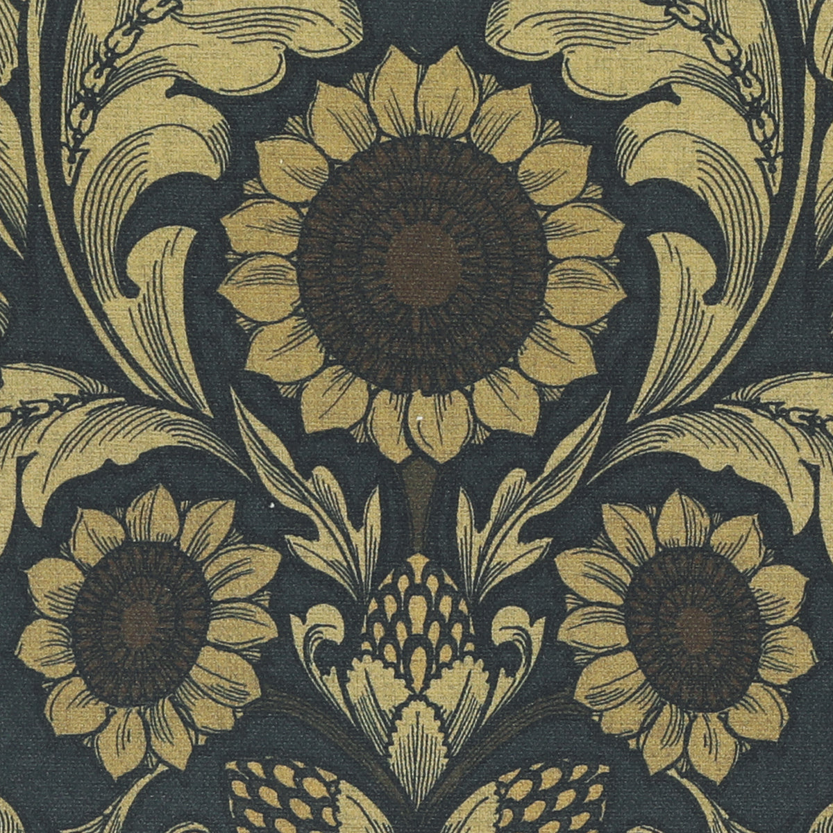 HOUSE Llewelyn-Bowen Sunny Side Up Printed Made To Measure Roman Blind Midnight