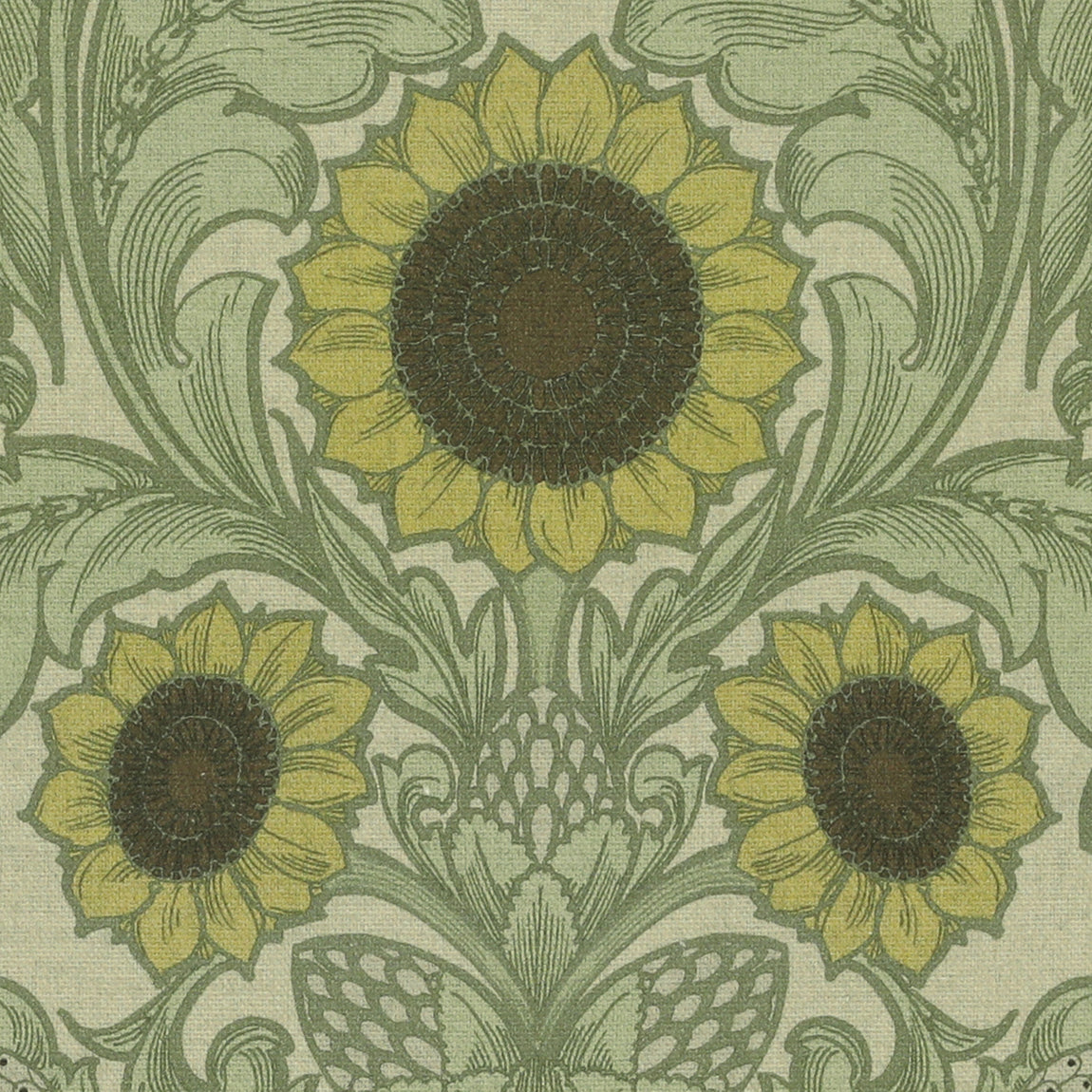 HOUSE Llewelyn-Bowen Sunny Side Up Printed Made To Measure Roman Blind Ivy