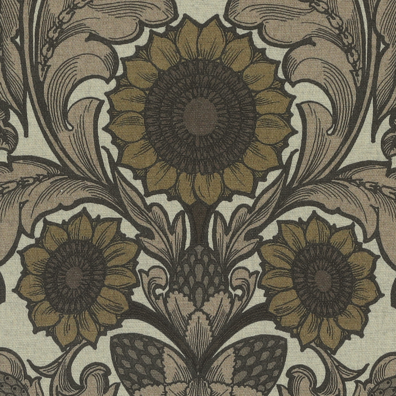 HOUSE Llewelyn-Bowen Sunny Side Up Printed Made To Measure Roman Blind Caviar