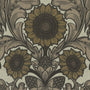 HOUSE Llewelyn-Bowen Sunny Side Up Printed Made To Measure Roman Blind Caviar Sample Image