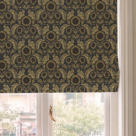 HOUSE Llewelyn-Bowen Sunny Side Up Printed Made To Measure Roman Blind Midnight