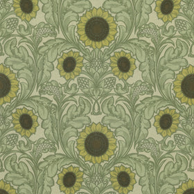 HOUSE Llewelyn-Bowen Sunny Side Up Printed Fabric Ivy