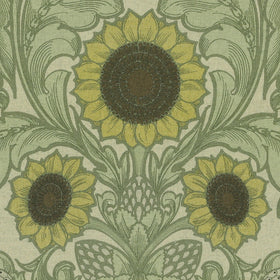 HOUSE Llewelyn-Bowen Sunny Side Up Printed Fabric Ivy
