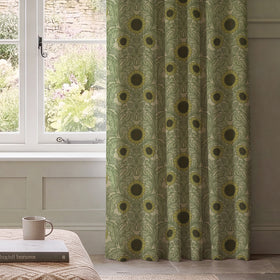 HOUSE Llewelyn-Bowen Sunny Side Up Printed Made To Measure Curtains Ivy