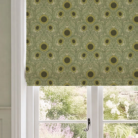 HOUSE Llewelyn-Bowen Sunny Side Up Printed Made To Measure Roman Blind Ivy