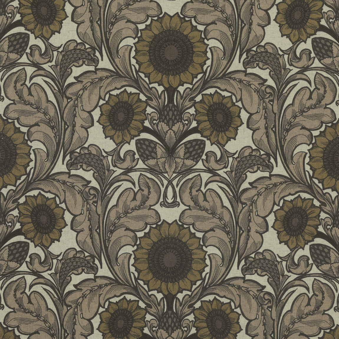 HOUSE Llewelyn-Bowen Sunny Side Up Printed Made To Measure Roman Blind Caviar