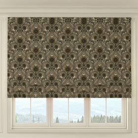 HOUSE Llewelyn-Bowen Sunny Side Up Printed Made To Measure Roman Blind Caviar