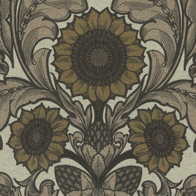 HOUSE Llewelyn-Bowen Sunny Side Up Printed Fabric Caviar