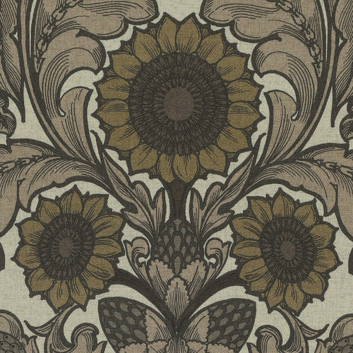 HOUSE Llewelyn-Bowen Sunny Side Up Printed Fabric Caviar