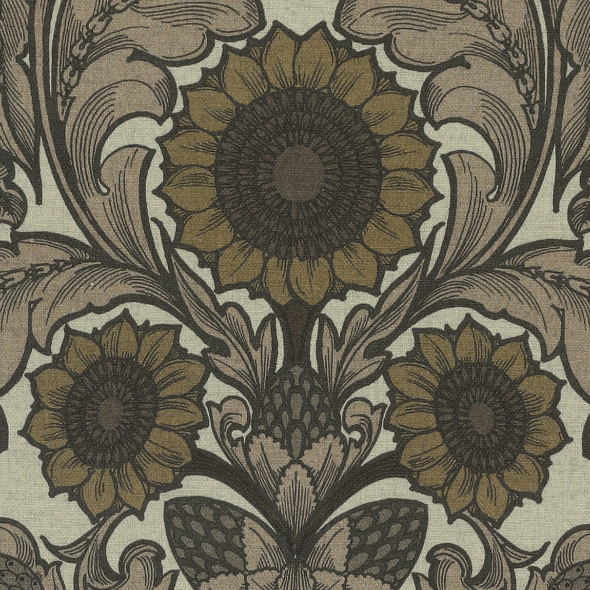 HOUSE Llewelyn-Bowen Sunny Side Up Printed Fabric Caviar