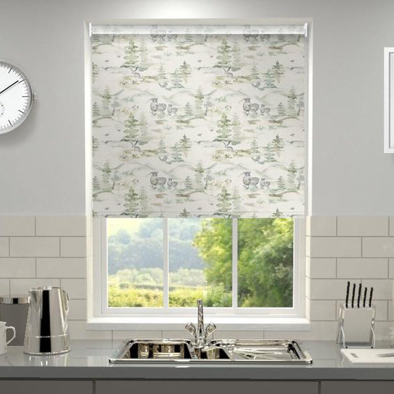 Sutherland Made to Measure Blackout Roller Blind Fern