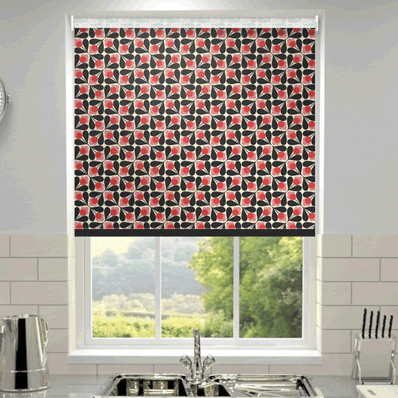 Orla Kiely Sycamore Seeds Made to Measure Blackout Roller Blind Fuchsia