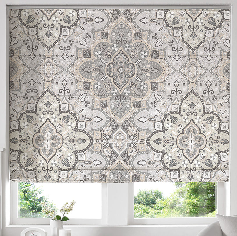 Talbor Made to Measure Roman Blind Taupe