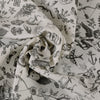 Carrie Neely Tattoo Angel Fabric Charcoal