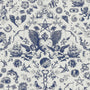 Carrie Neely Tattoo Angel Made To Measure Curtains Blue Sample Image