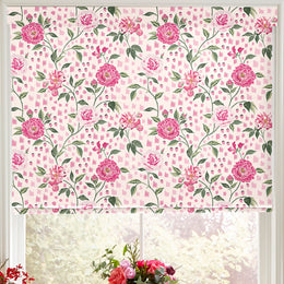 Cath Kidston Tea Rose Made to Measure Roman Blind Pink