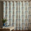 Laura Ashley Tenby Ready Made Eyelet Blackout Curtains Seaspray