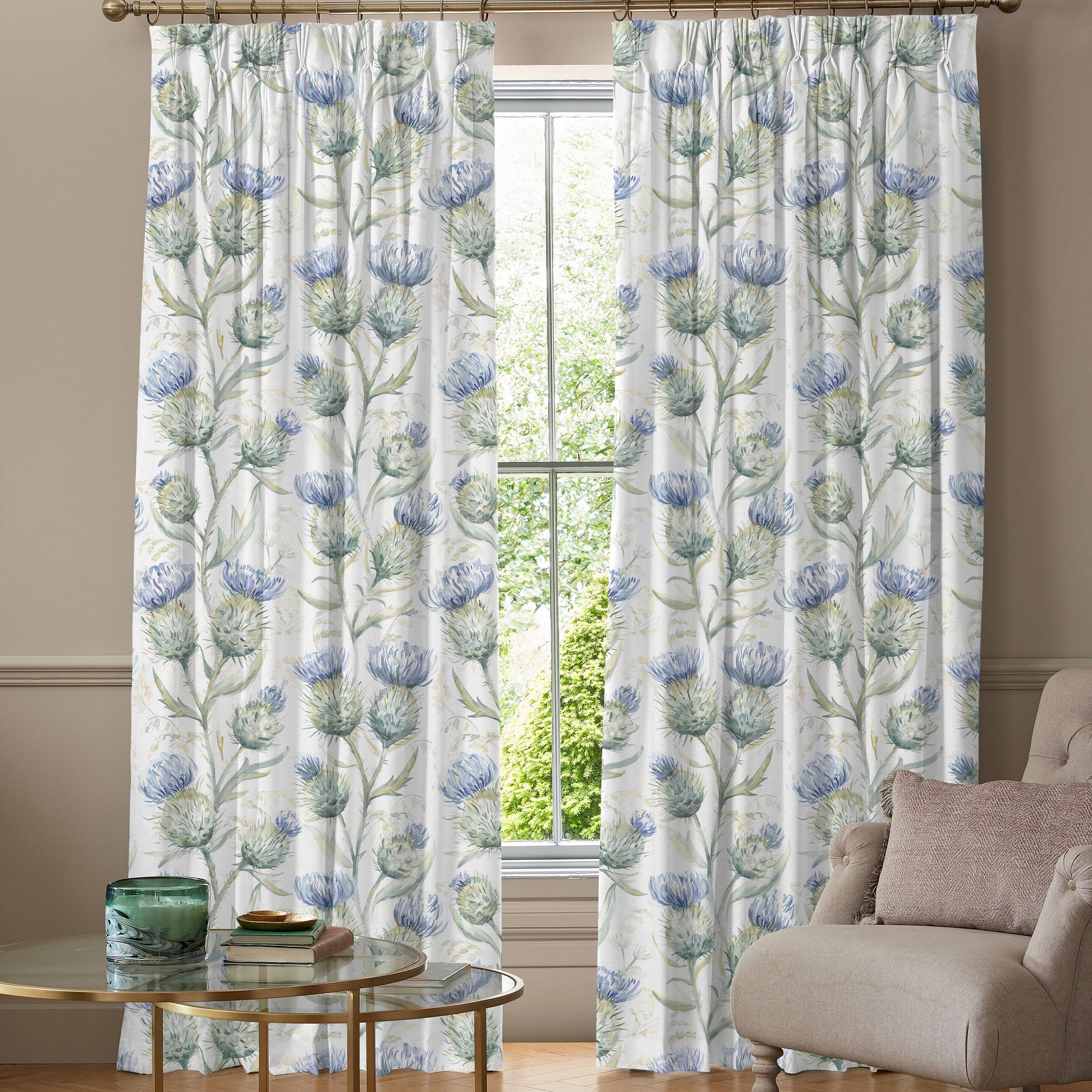 Voyage Thistle Glen Made To Measure Curtains Winter