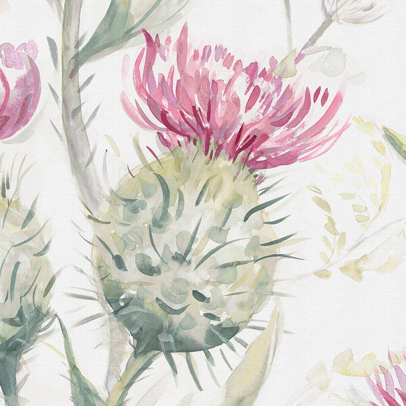 Voyage Thistle Glen Made to Measure Blackout Roller Blind Summer