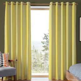 Orla Kiely Tiny Stem Made to Measure Curtain Yellow