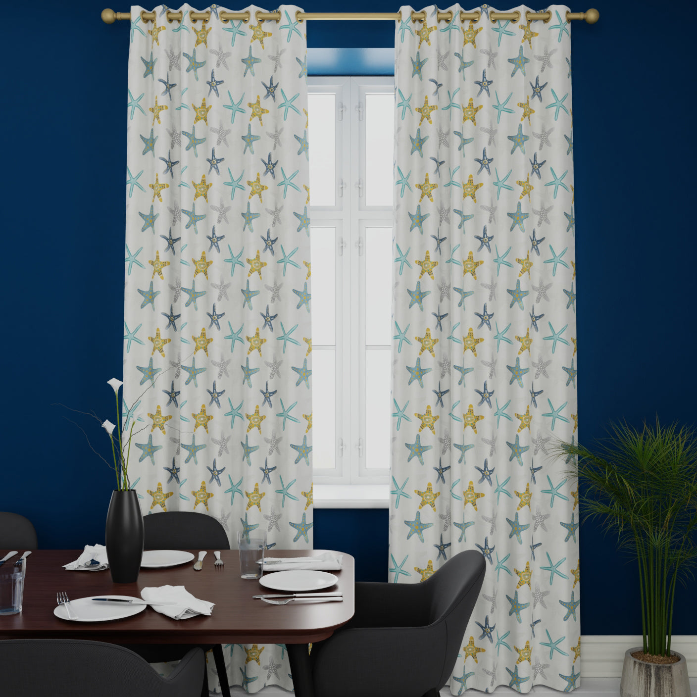 Tissington Made to Measure Curtain Sunflower