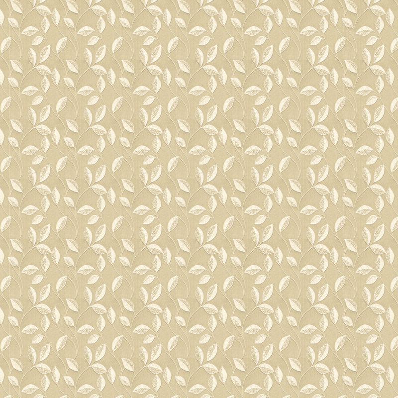 Leaf Vine Made to Measure Roman Blind Gold