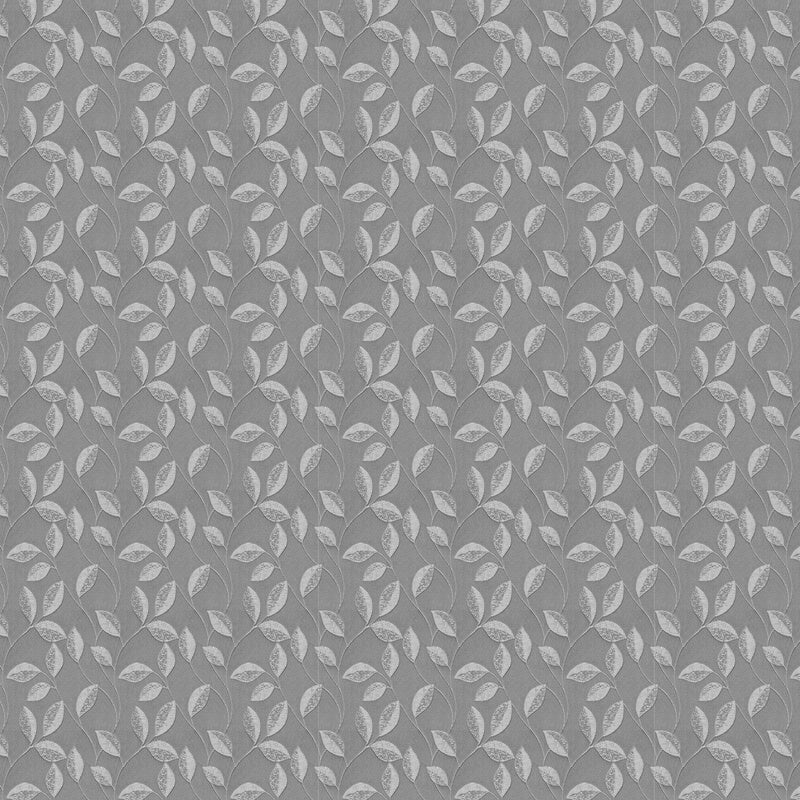 Leaf Vine Made to Measure Roman Blind Graphite