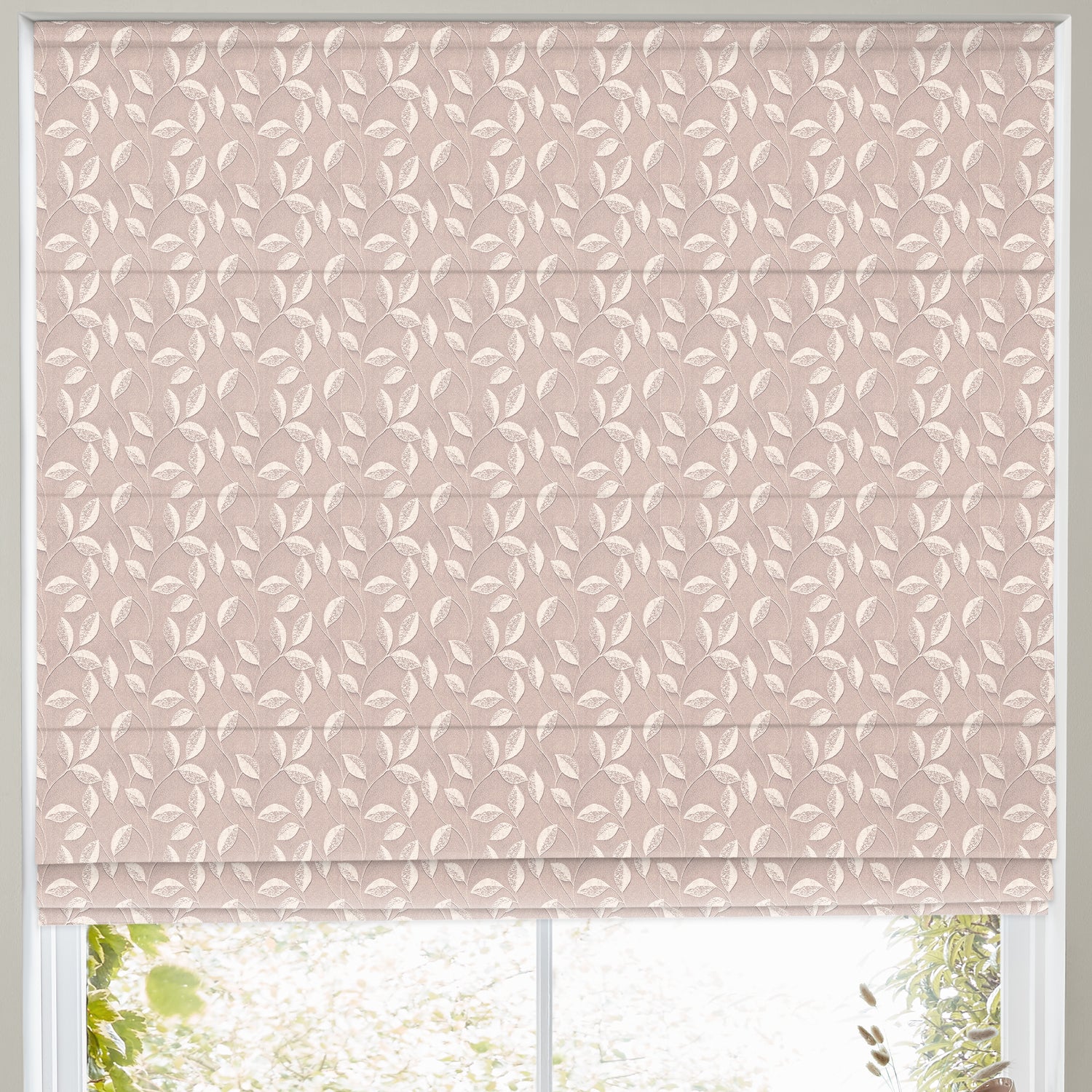 Leaf Vine Made to Measure Roman Blind Orchid