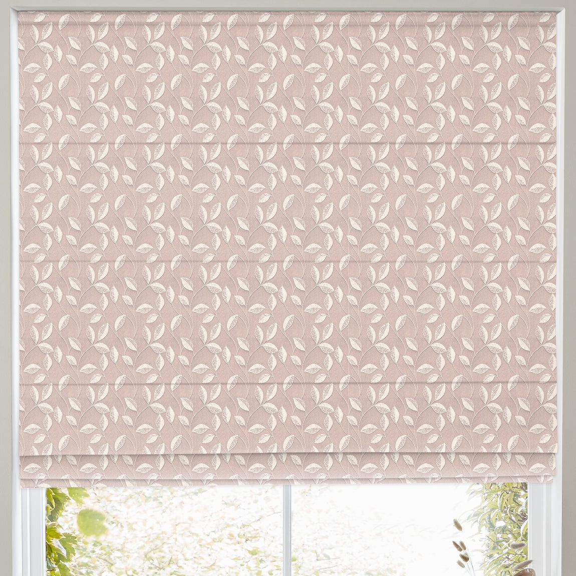 Leaf Vine Made to Measure Roman Blind Orchid