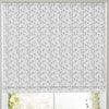 Leaf Vine Made to Measure Roman Blind Platinum