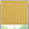 Leaf Vine Made to Measure Roman Blind Sunflower