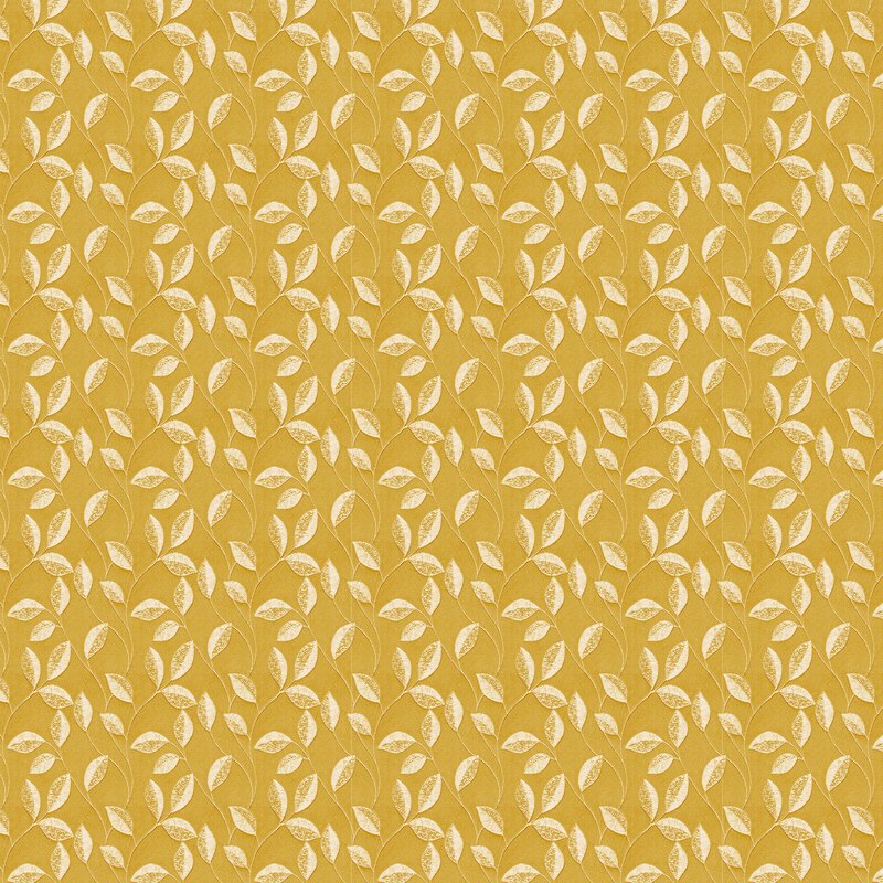 Leaf Vine Made to Measure Roman Blind Sunflower