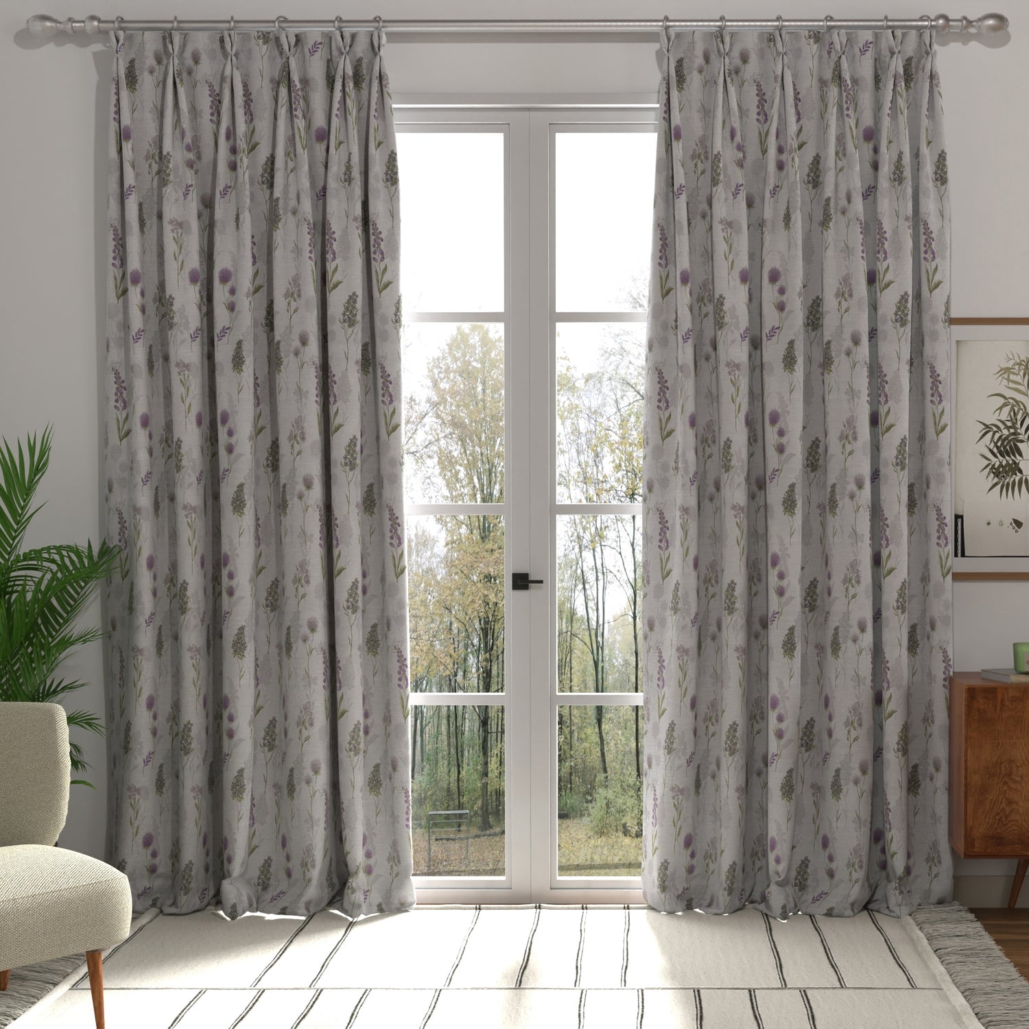 Toulon Made to Measure Curtain Mauve