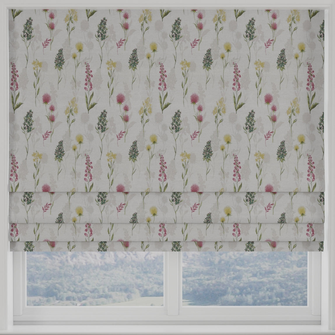 Toulon Made to Measure Roman Blind Pink