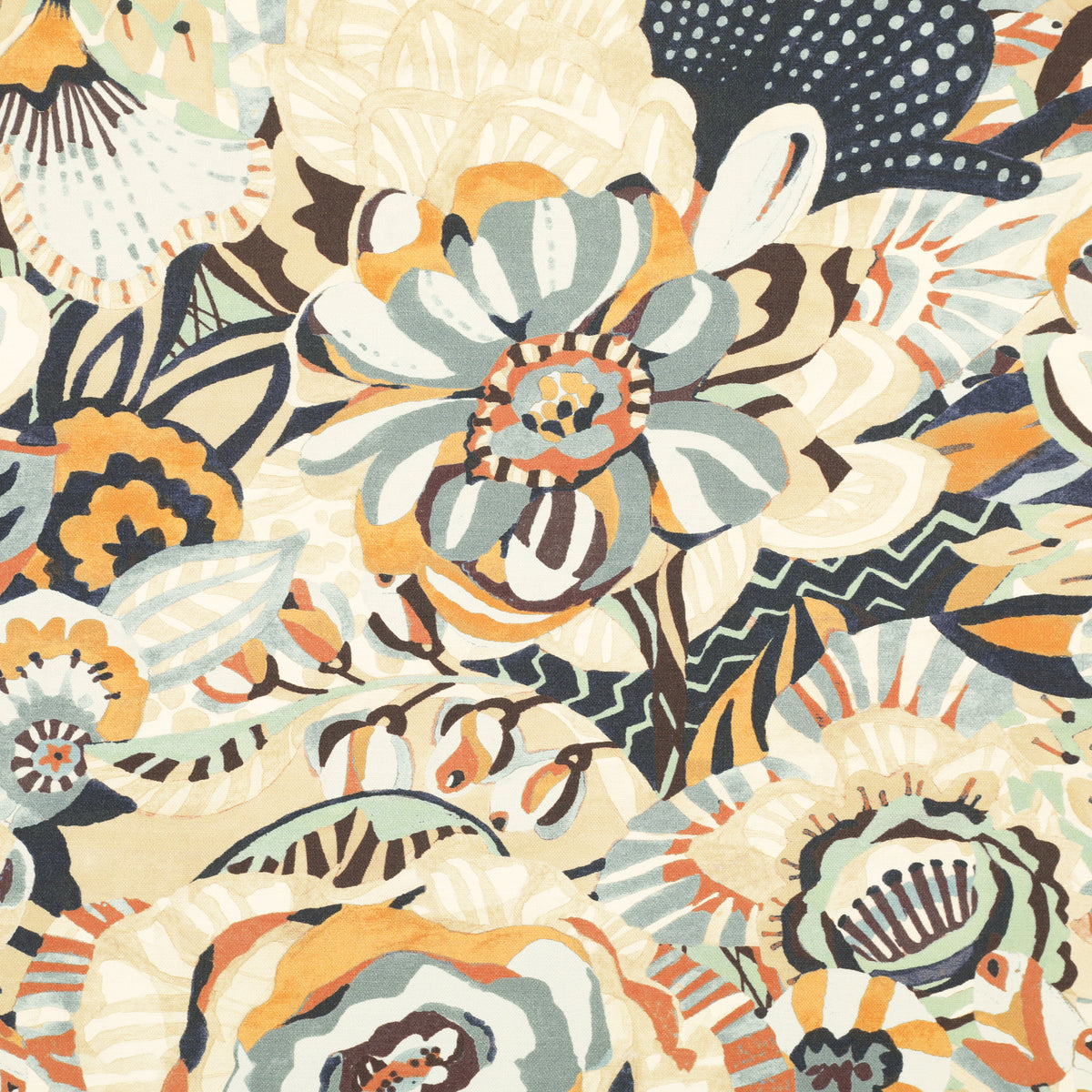 Tresco Fabric Indigo