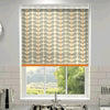 Orla Kiely Two Colour Stem Made to Measure Roller Blind Warm Grey
