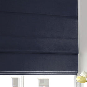 Tyrone Made to Measure Roman Blind Indigo