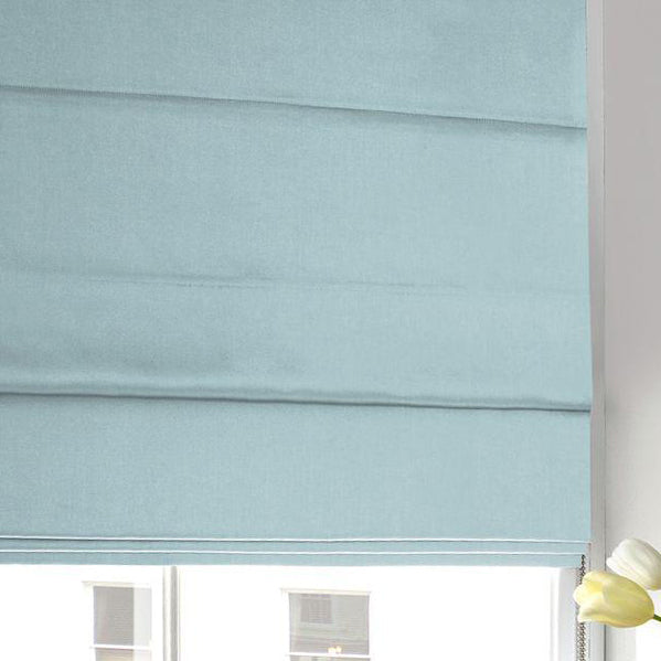 Tyrone Made to Measure Roman Blind Sky